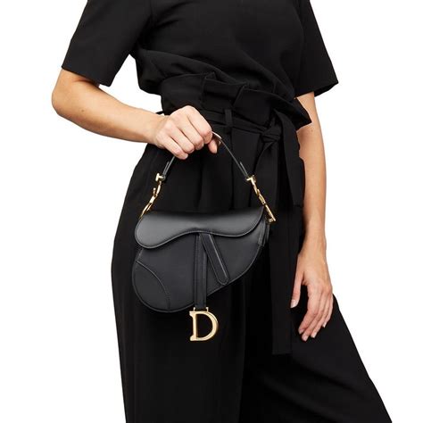 bag christian dior 2018 saddle black mini calfskin|dior ultra matte bag.